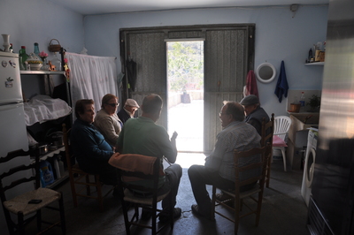 1 Entrevista durante el trabajo de campo