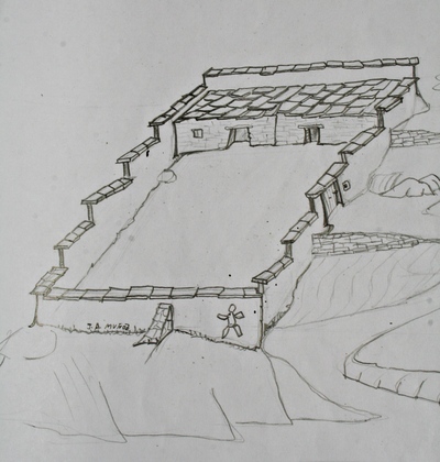 3.2 Corral ganadero en el valle de Velefique