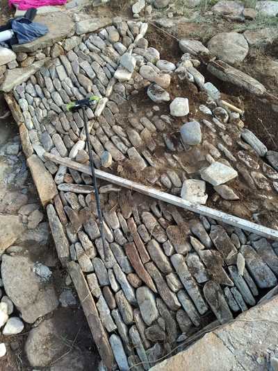 5.1 Empedrado de una era. Andrés Pérez. Sorbas