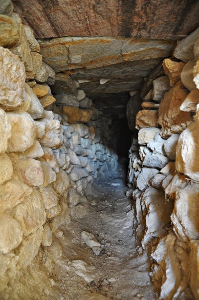 6.1.5 Galeria drenante seca tras el estiaje, Sorbas