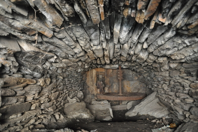 9.1 Cimbre de piedra seca pra albergar el cárcavo de un molino