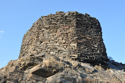 9.4 Restos de una torre de pizarra en Filabres